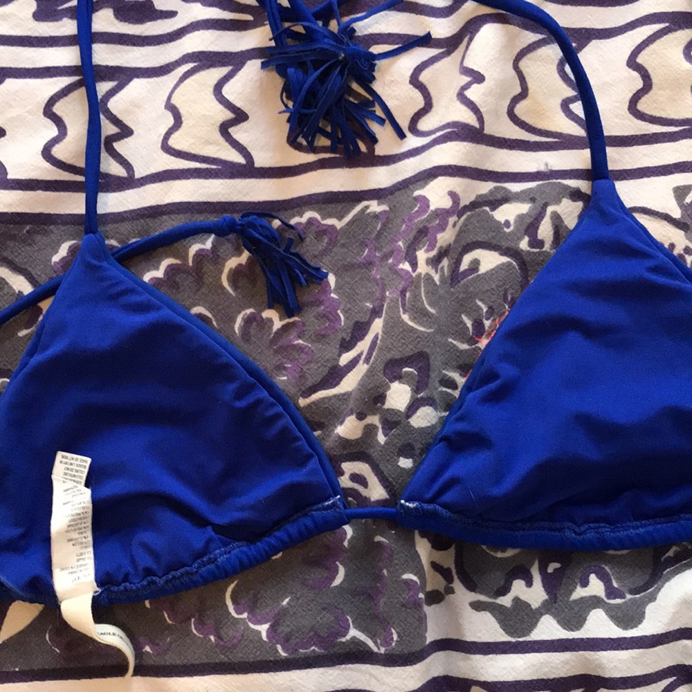 Blue Bikini Top - Picture 4 of 4